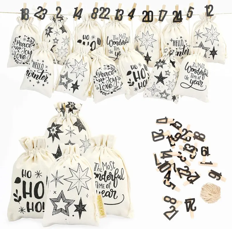 Adventskalender zum Befüllen, Hello Winter