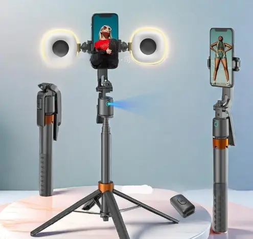 AI Selfie Stick mit 3-Achsen Gimbal