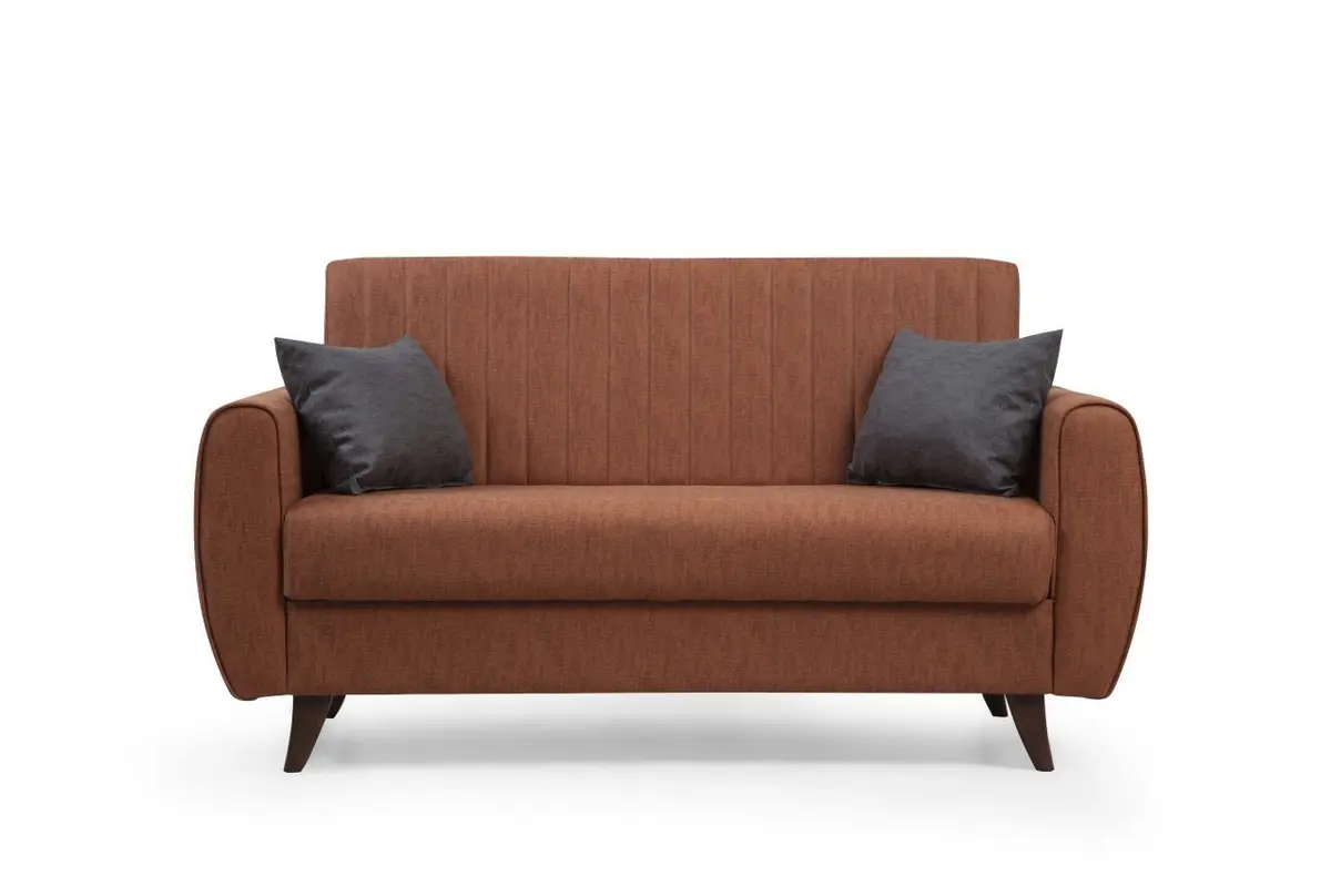Alkon Bettsofa - Fliese Rot