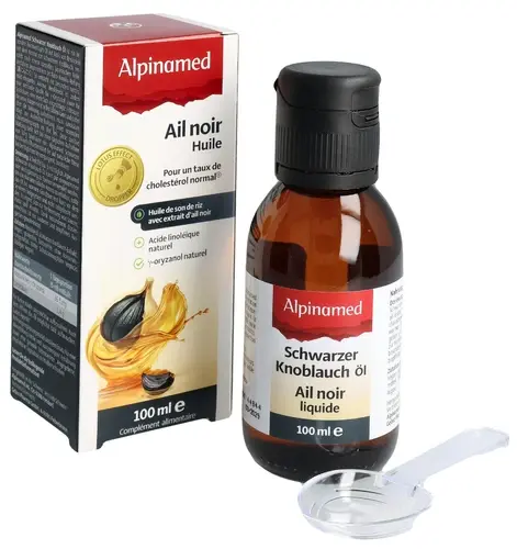 ALPINAMED Huile d'ail noir fl 100ml