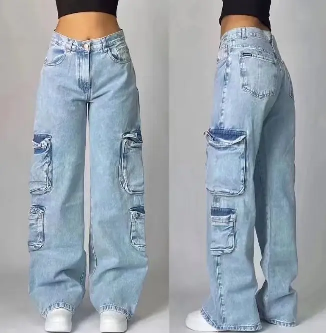 Amerikanische Arbeitshose in Jeans