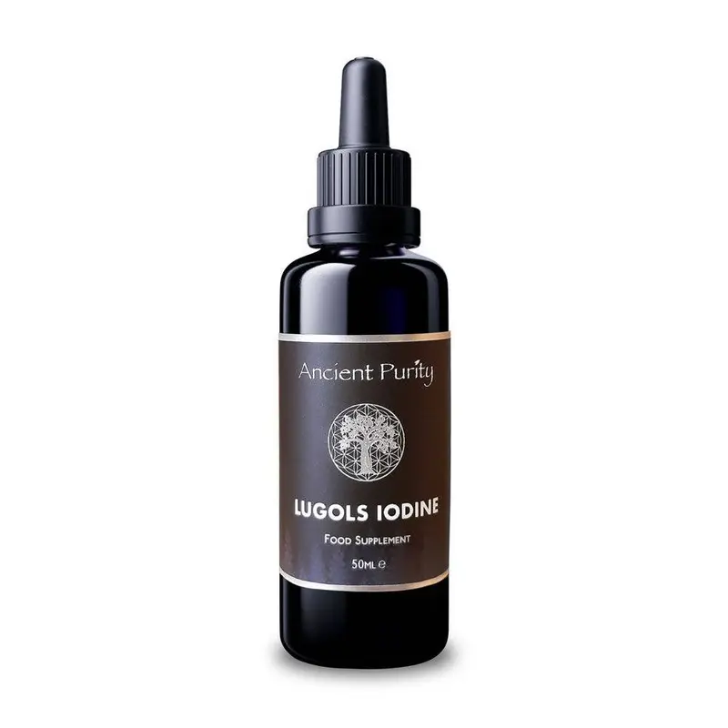 Ancient Purity - Lugolsche Jodlösung - 50 ml Originalformel | Hohe Stärke Sicher