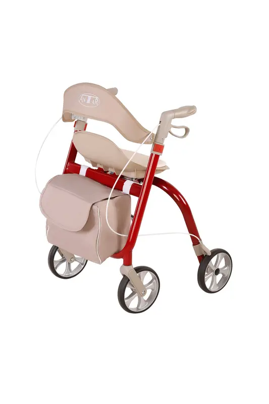 Antar Aluminium Rollator mit Hartschalensitz – elegant – AT51139