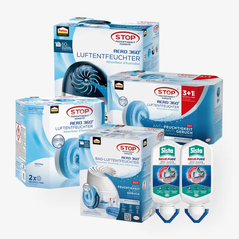 Anti-Schimmel-Set – 6-teilig Komplettpaket für ein gesundes Raumklima