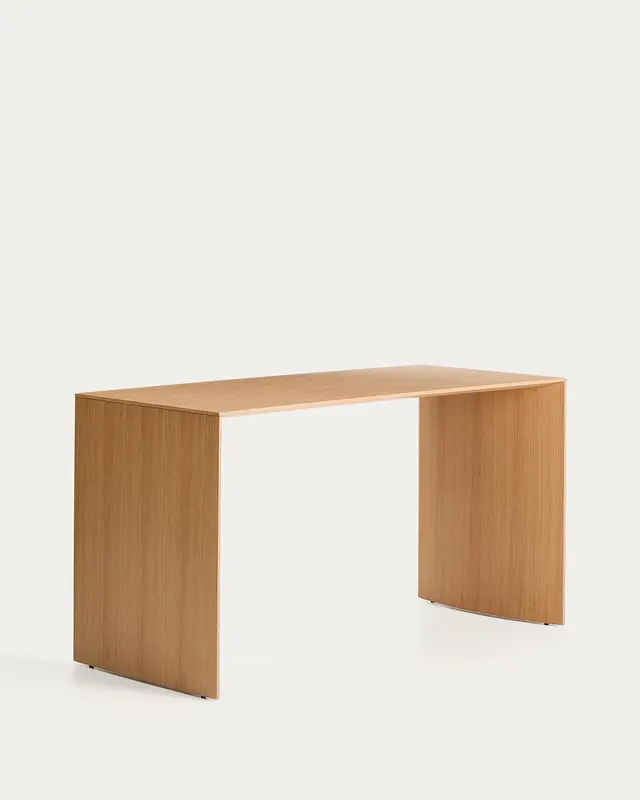 Arbeitstisch Litto aus Eichenfurnier FSC Mix Credit 140 x 60 cm