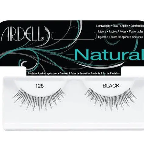 Ardell 128 - Wimpern - schwarz