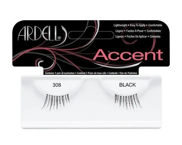 Ardell Accents Lashes 308 - Wimpern - schwarz
