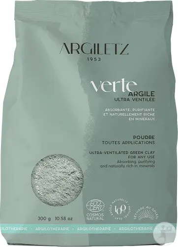 Argiletz argile verte ultra ventilée 300g