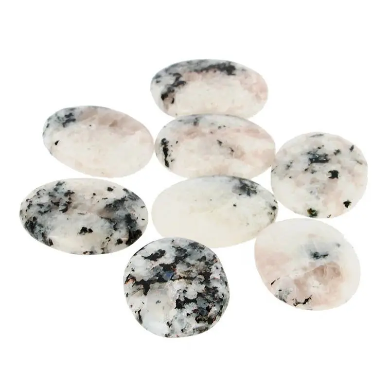 Artisans de Madagascar - Mondstein-Perlen von 3,5 bis 4 cm