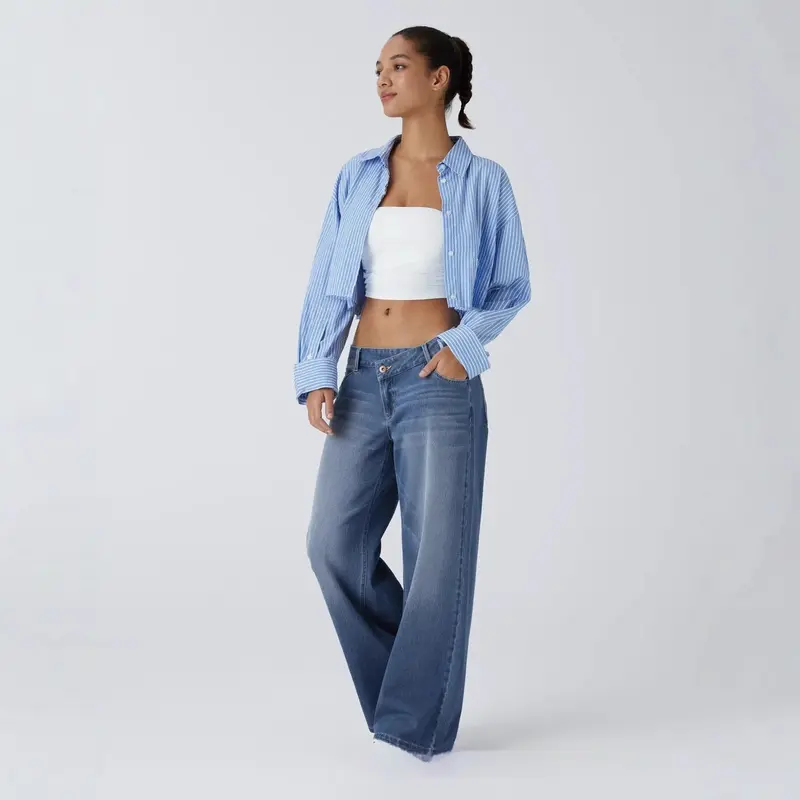 Asymmetrische Jeans