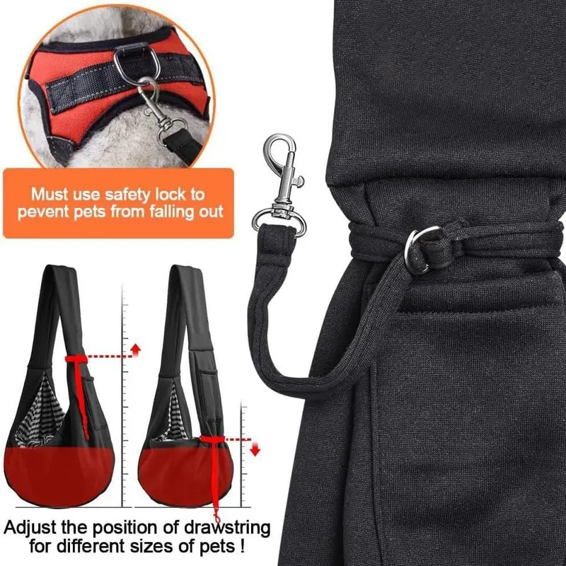 Atmungsaktive Faltbare Tiertasche