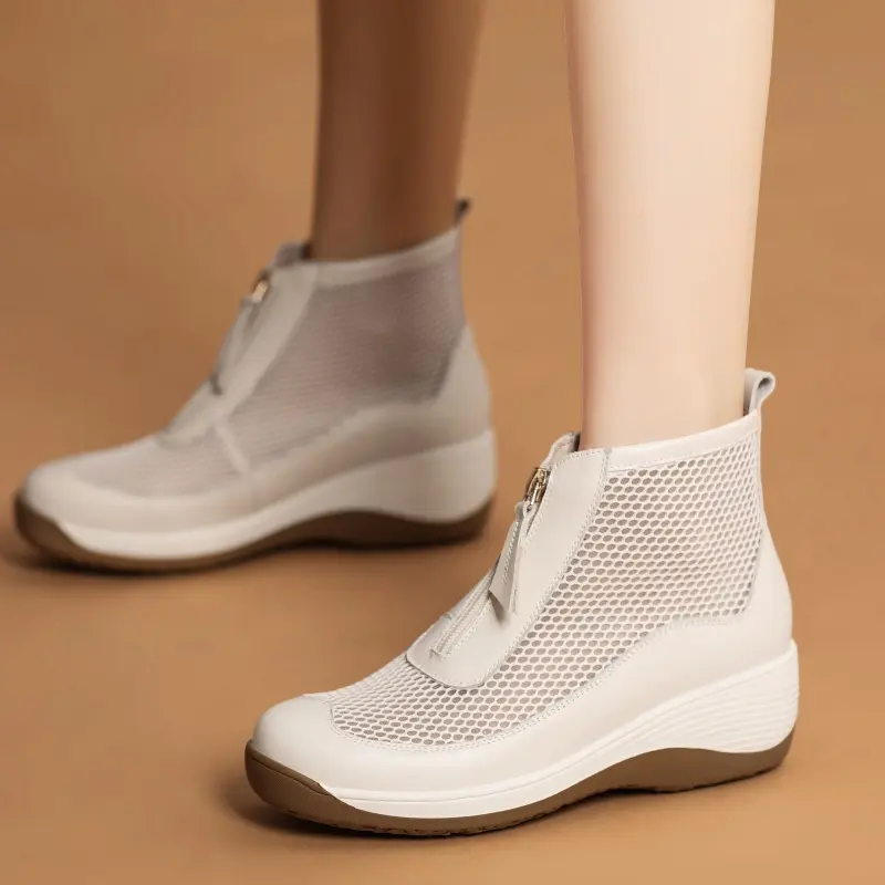 Atmungsaktive Sommer Stiefeletten