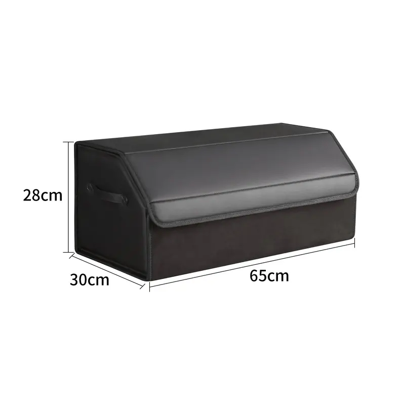 Aufbewahrungsbox aus Suede
