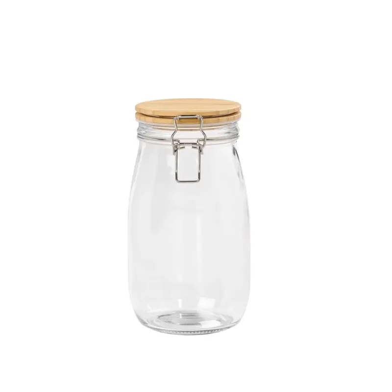Aufbewahrungsglas mit Bambusdeckel 440ml