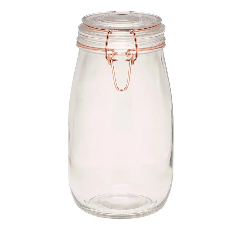 Aufbewahrungsglas mit Kupferverschluss 1500 ml