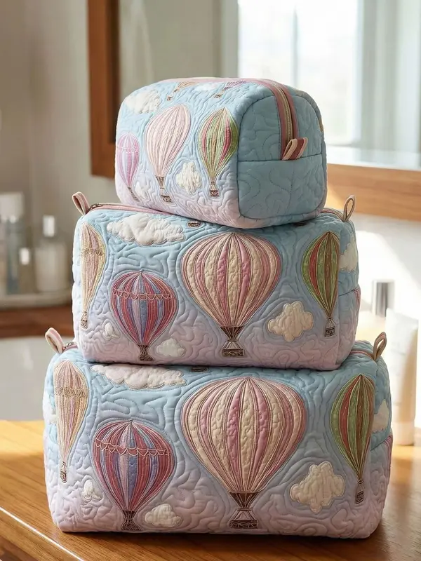 Aufbewahrungsset mit Druckmotiv