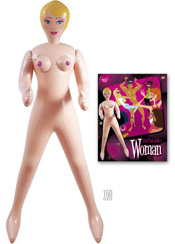 Aufblasbare Frauenpuppe