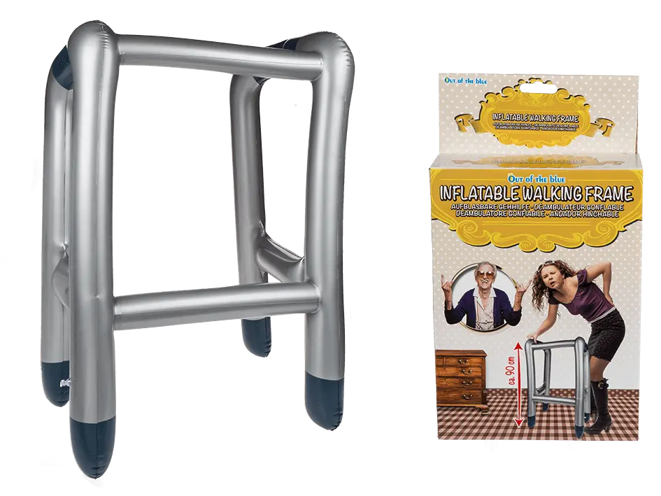 Aufblasbare Gehhilfe