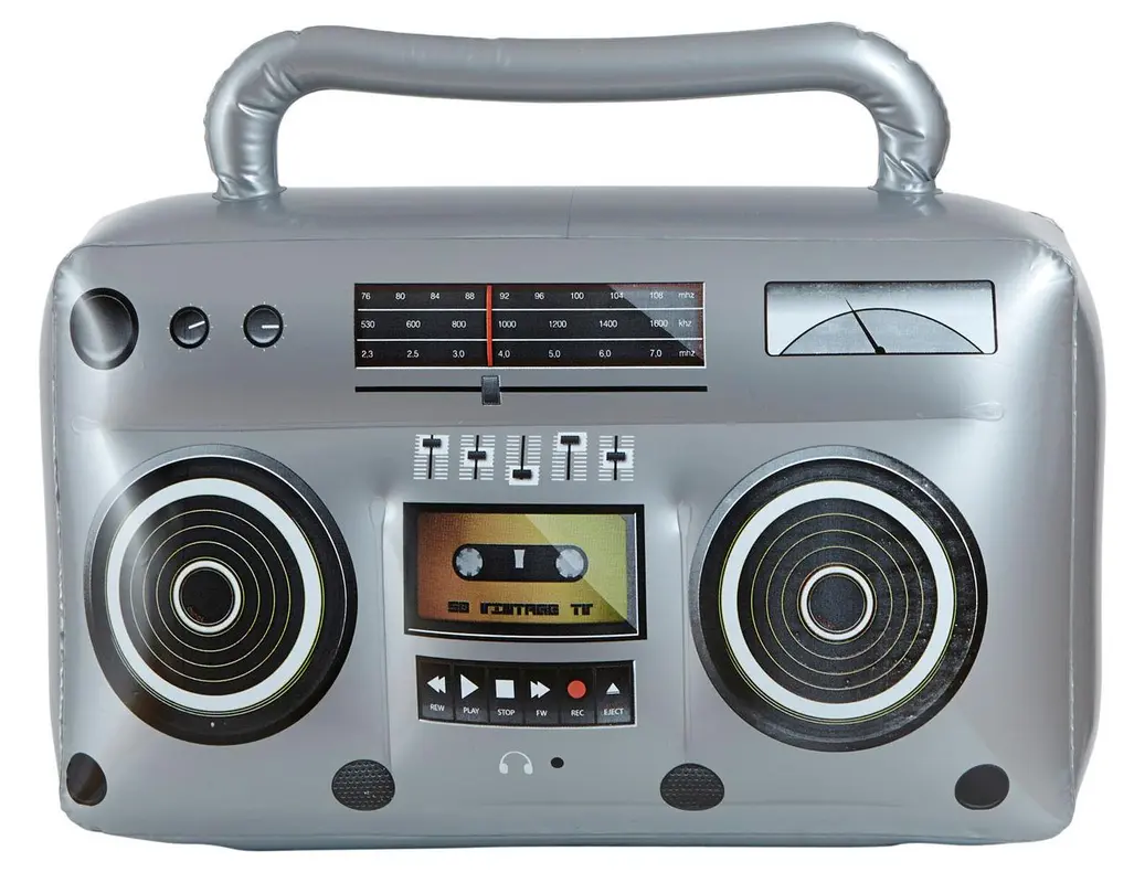 Aufblasbarer Radio