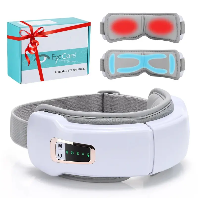 Augen-Massagegerät · Wärme & Bluetooth