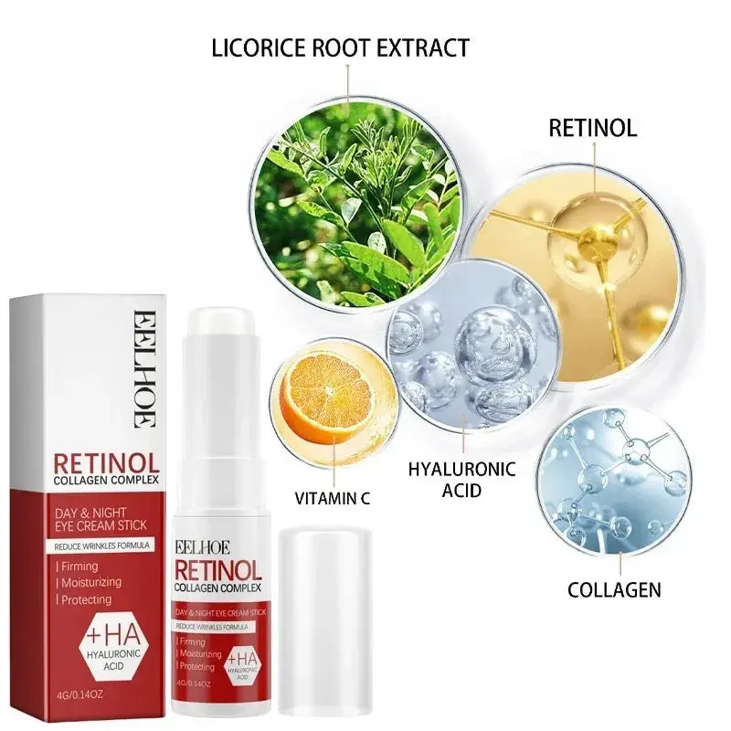 Augencreme Premium · Koffein + Retinol gegen Augenringe