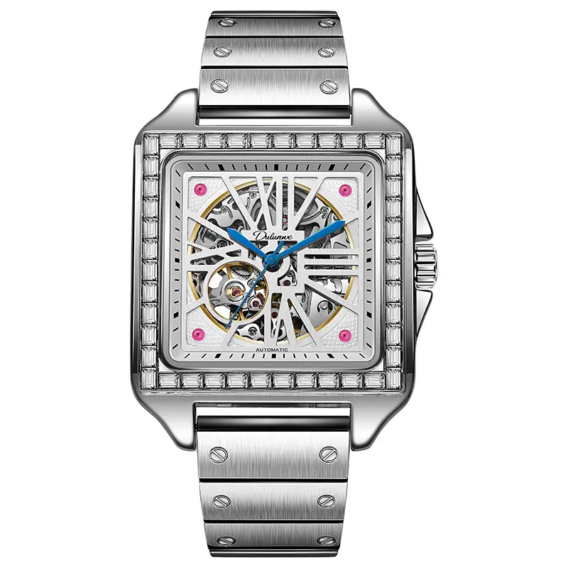 Automatikuhr mit Diamant-Design