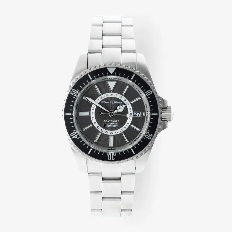 Automatikuhr RUB05-0537C-SS-gra «Contender» – Limited Edition