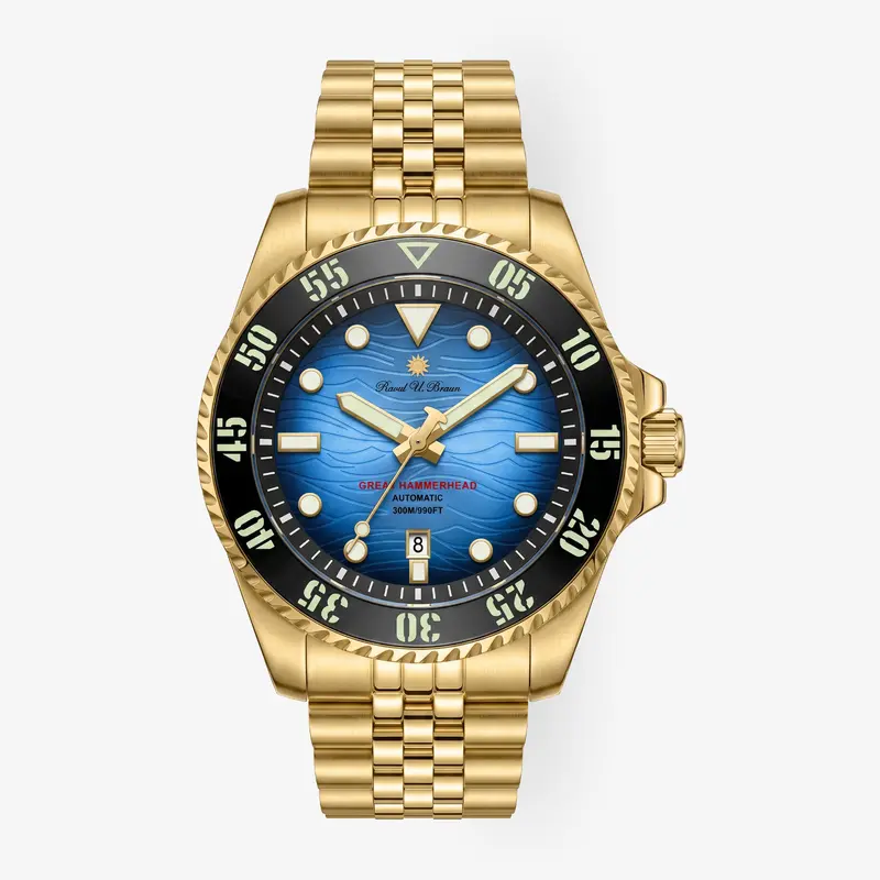 Automatikuhr RUB05-0537HH-GG-bl «Hammerhead»
