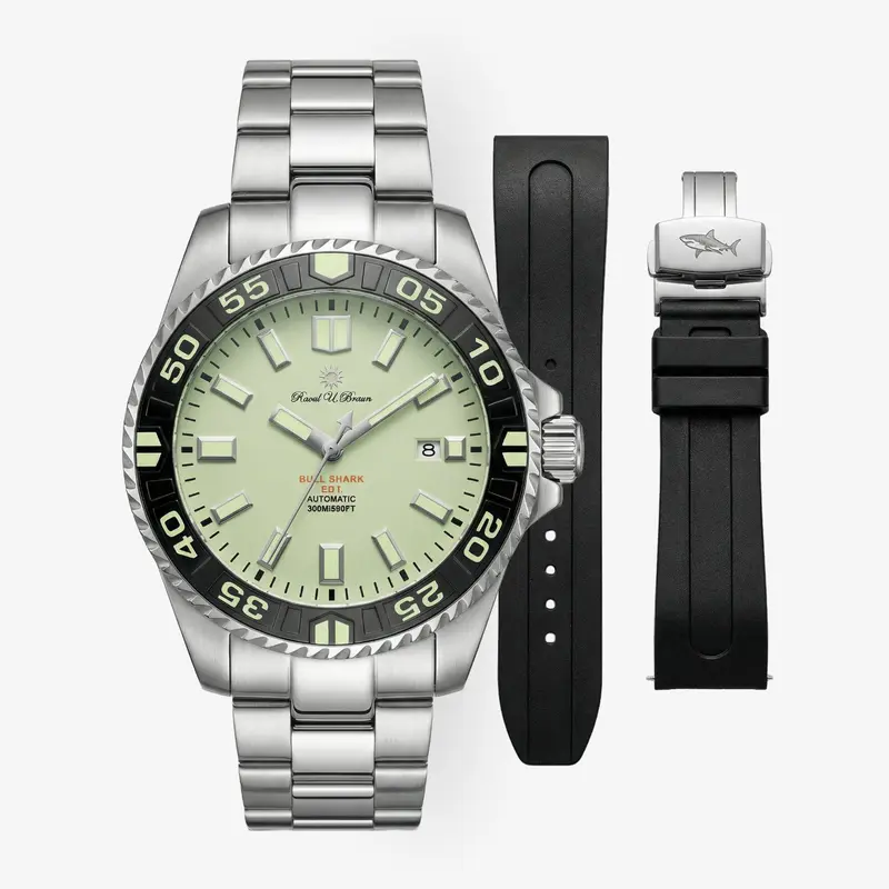 Automatikuhr RUB05-0575-SS-ol «Bullshark»