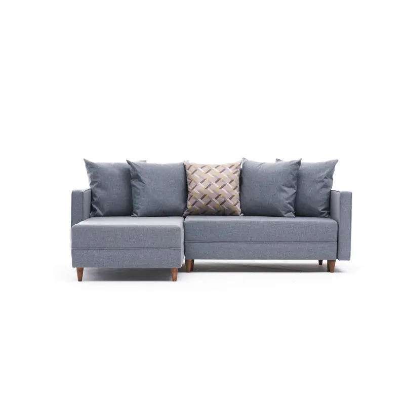 Aydam Left Bettsofa - Blau