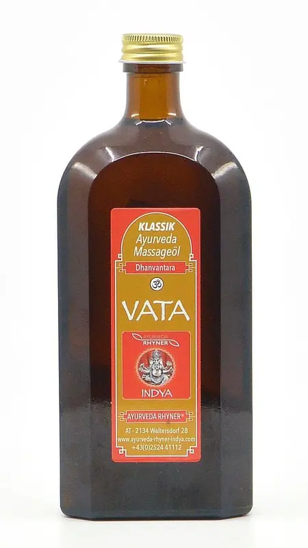 Ayurveda Rhyner Ayurveda Massageöl Vata - Dhanvantara Thaila