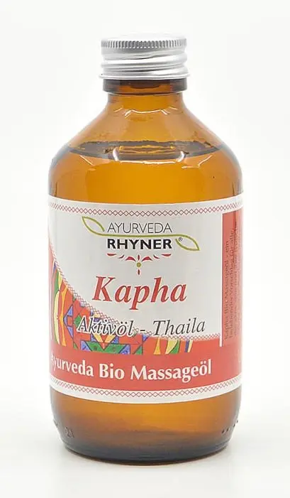 Ayurveda Rhyner ayurvedisches Massageöl Kapha Thaila Bio 250ml
