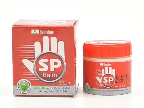 Ayurvedischer Kräuterbalsam Samahan Tigerbalsam