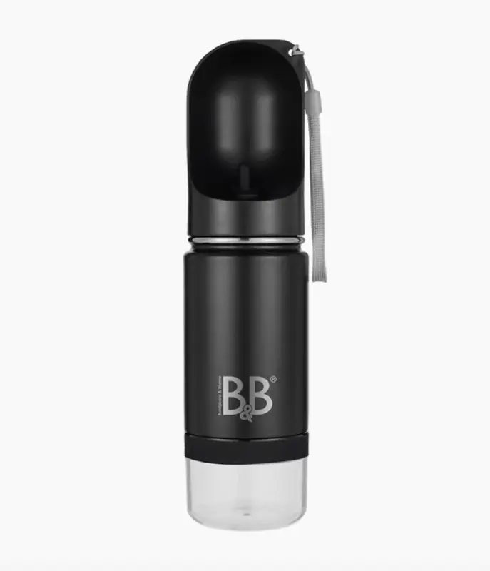 B&B Trinkflasche für Hunde 3 in 1