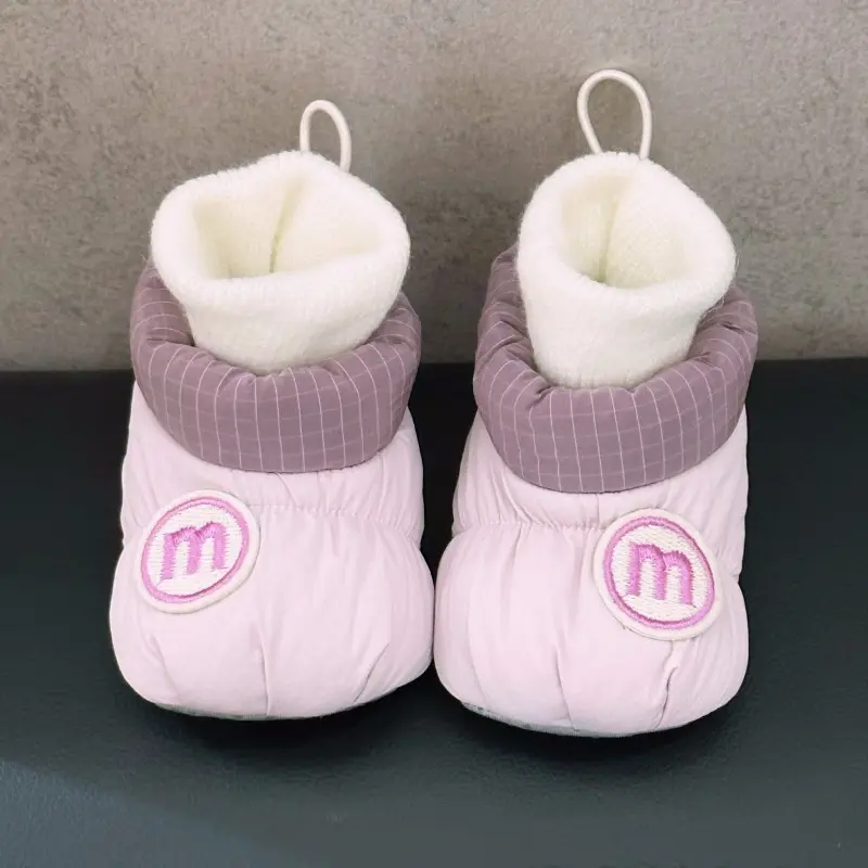 Baby Baumwollschuhe mit weicher Sohle