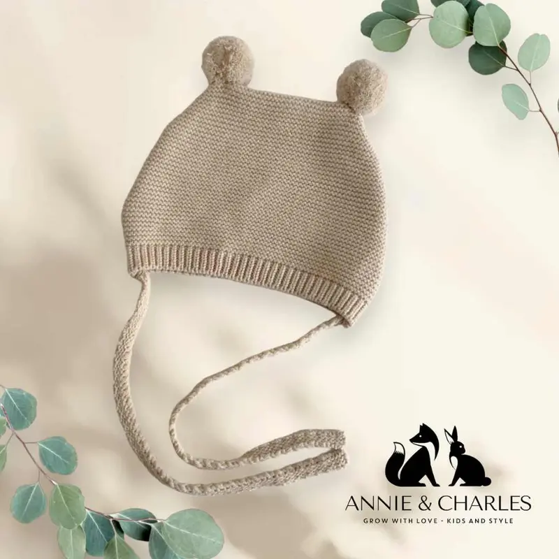 Baby Mütze zum Binden, Annie & Charles®