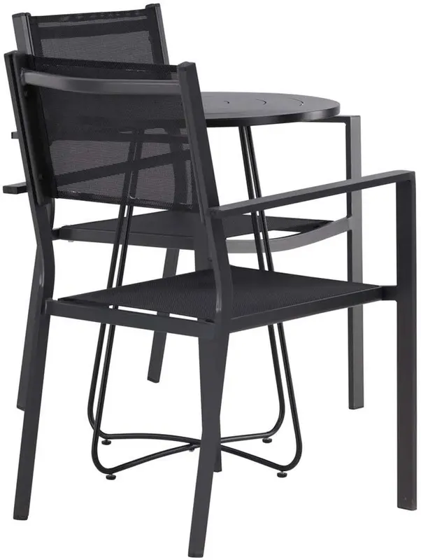Bacong Outdoor-Tischset + Copacabana ⌀60cm/2St.