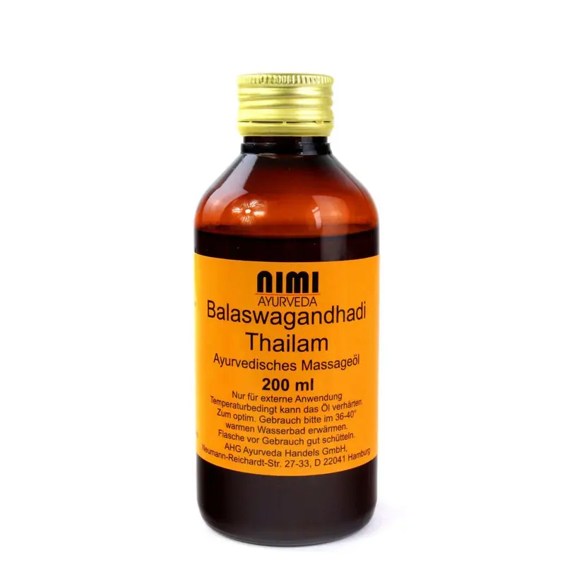 Balaswagandhadi Thailam – Regenerierendes Ayurveda-Öl