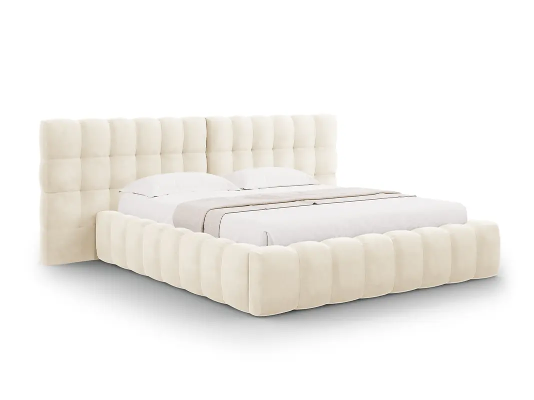 Bali Bett mit Stauraum With Double Kopfteil 180cm
