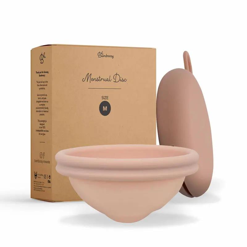 Bamboozy Menstruationsscheibe – Komfortable, sichere Alternative zu Tampons und Binden