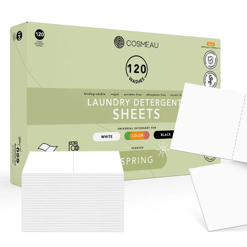 Bamboozy x Cosmeau - Cosmeau Wäschetücher Frühling, umweltfreundlich