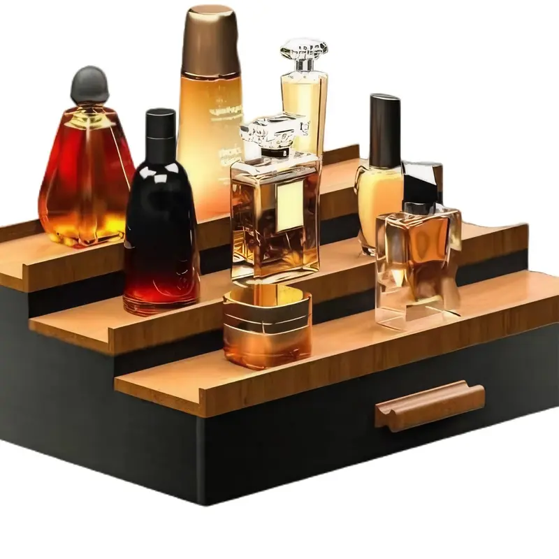 Bambus Kosmetik-Organizer Premium