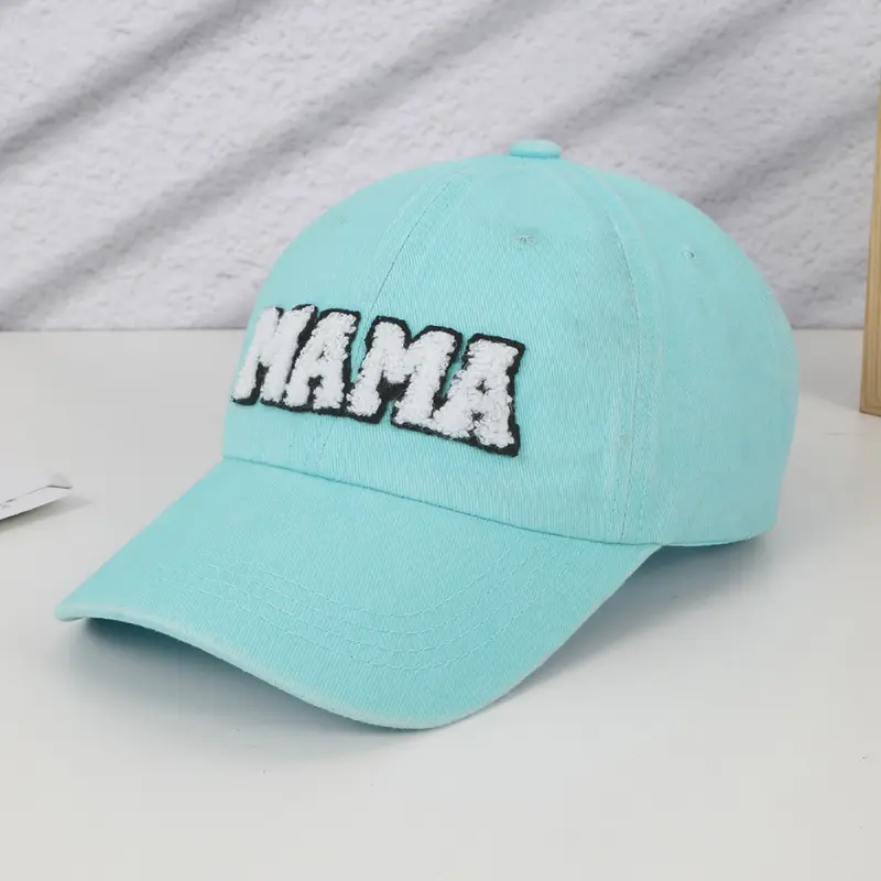Baseball-Cap «Mama» · Mintgrün