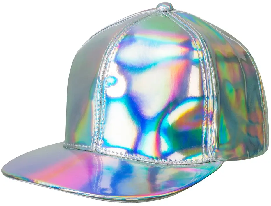 Baseballcap Holo silver