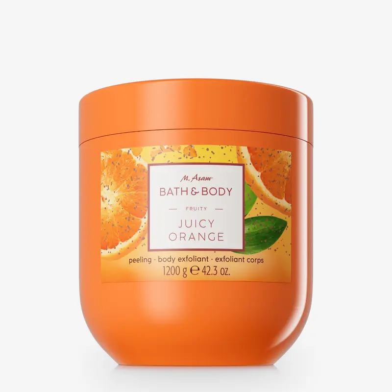 BATH & BODY Körperpeeling Juicy Orange XXL 1.200 g