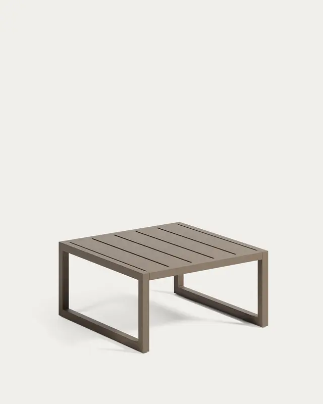 Beistelltisch Comova 100% outdoor aus Aluminium grün 60 x 60 cm