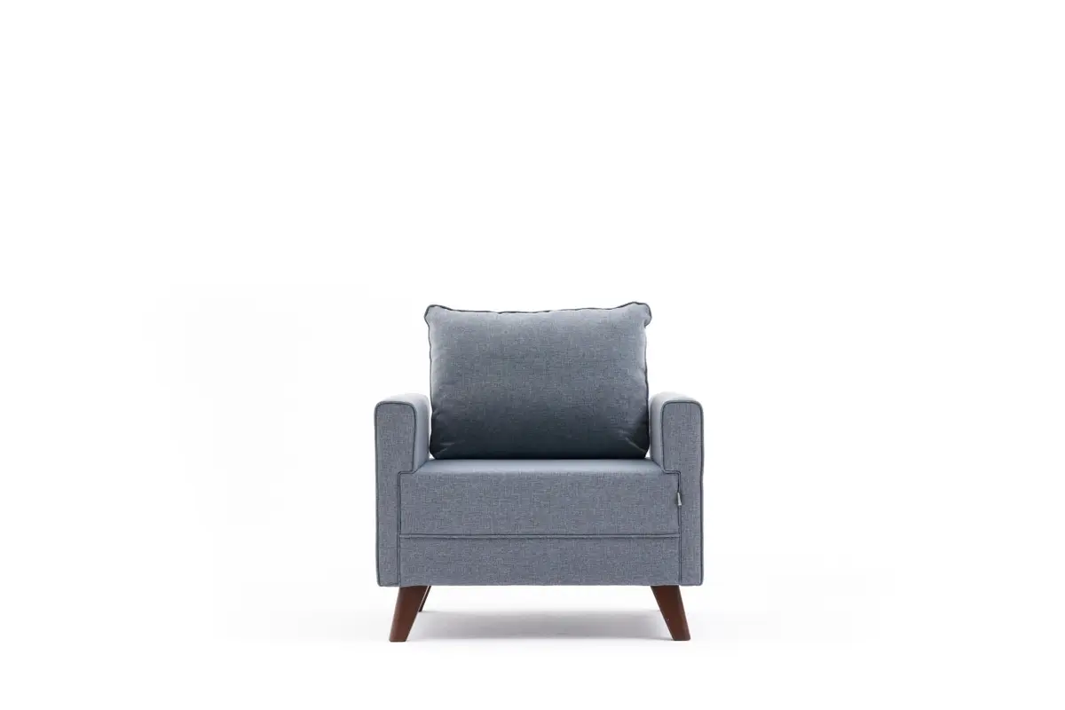 Bella Soft Tekli Koltuk Modulares Sofa - Blau