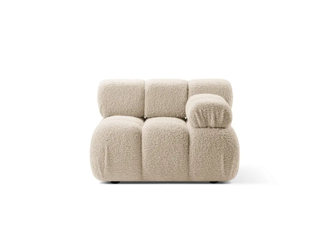 Bellis Boucle Modul rechts 1 Sitzer