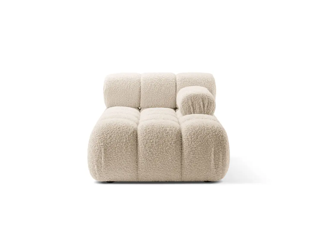 Bellis Boucle Sofa Chaise Lounge rechts 1 Sitz 94cm