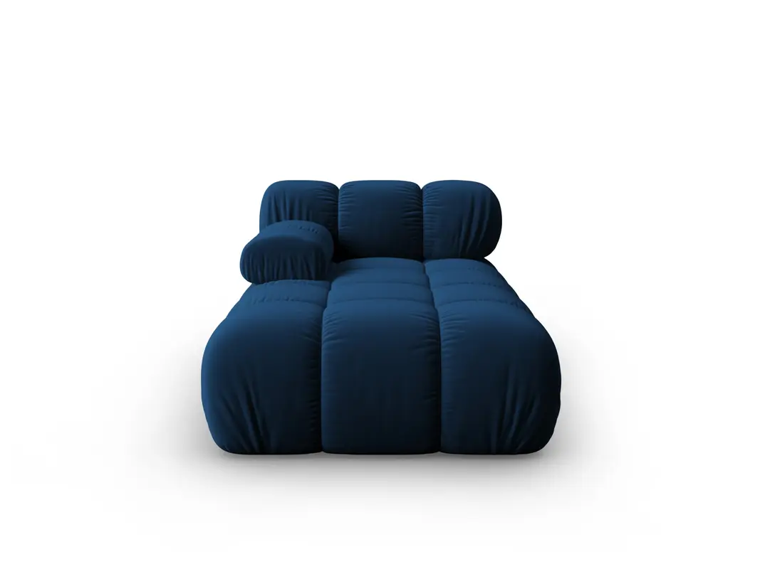 Bellis Velour Sofa Chaise Lounge links 1 Sitz 94cm